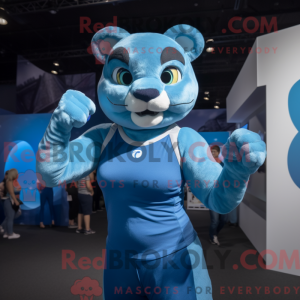 Personaggio mascotte Puma...
