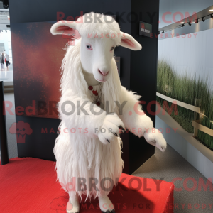 Como o angora tem uma...