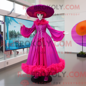 Magenta Stilt Walker...