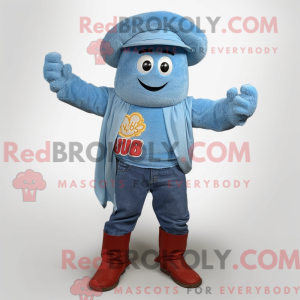 Sky Blue Jambalaya mascot...