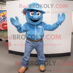 Sky Blue Jambalaya mascot...