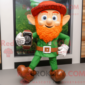 Rust Leprechaun Hat máscara...