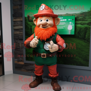Rust Leprechaun Hat máscara...