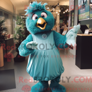 Blaugrünes Chicken...