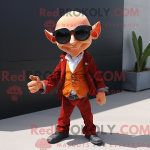Rust Elf maskot kostume...