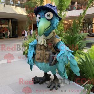Cyan Archeopteryx...
