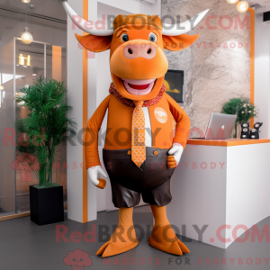 Disfraz de mascota Orange...
