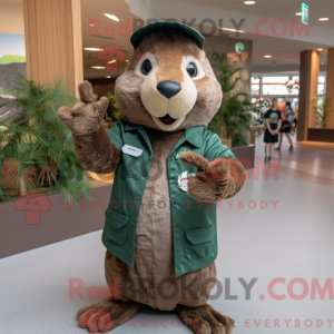 Forest Green Beaver...