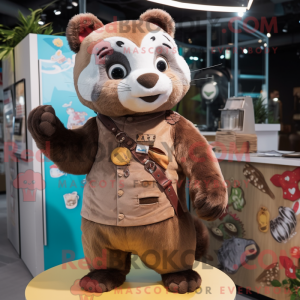 Costume mascotte de furet...