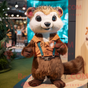 Costume mascotte de furet...