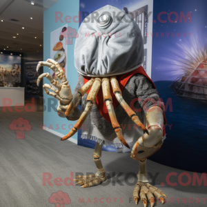 Silver Hermit Crab mascot...