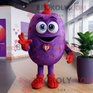 Costume mascotte de fraise...