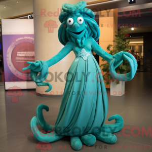Costume mascotte de Méduse...