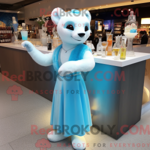 Disfraz de mascota Sky Blue...