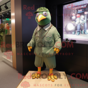Costume mascotte de pigeon...