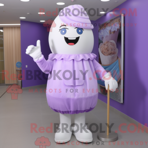 Postava maskota Levandule...