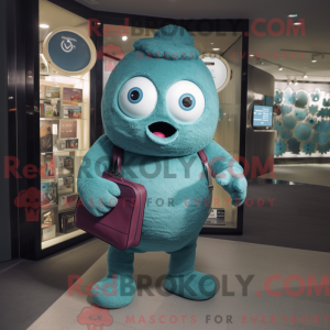 Costume mascotte de Cyclope...