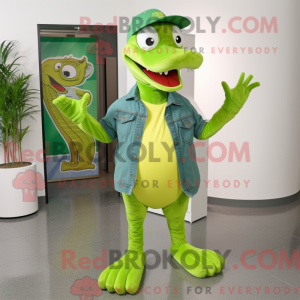 Disfraz de mascota Pitón...