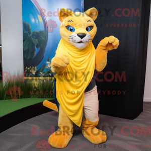 Costume de mascotte de Puma...
