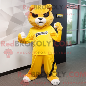 Costume de mascotte de Puma...