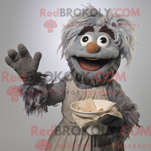 Gray Jambalaya mascot...