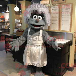Gray Jambalaya mascot...