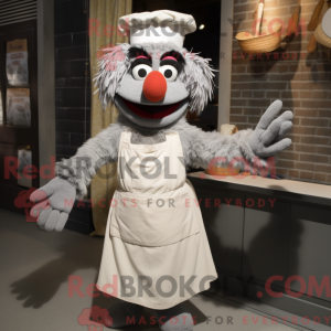 Gray Jambalaya mascot...