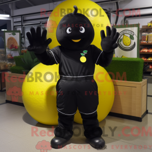 Maskottchenkostüm Black...