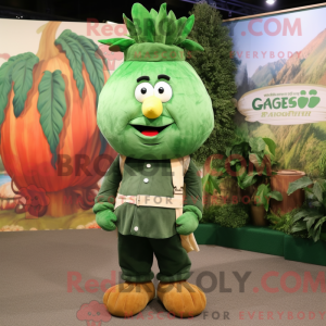 Maskotka Forest Green Onion...