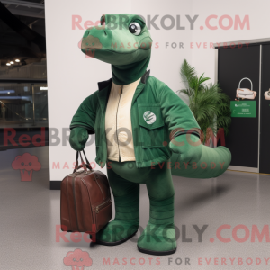 Forest Green Diplodocus...