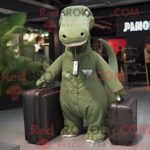 Costume mascotte Diplodocus...