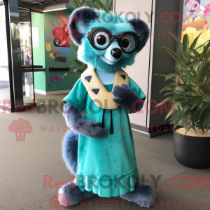Blauwgroen Lemur...