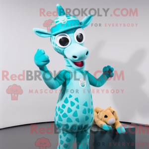 Disfraz de mascota Cyan...