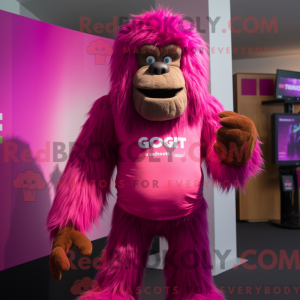 Figura de máscara Magenta...