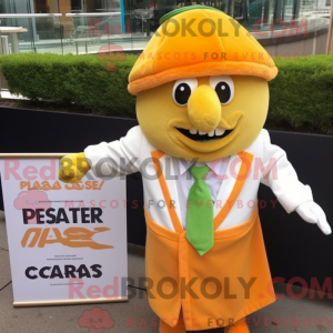 Personaggio mascotte Orange...