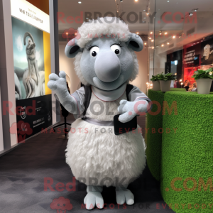 Disfraz de mascota Silver...