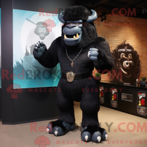 Costume mascotte de bison...