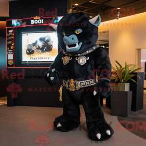 Costume mascotte de bison...