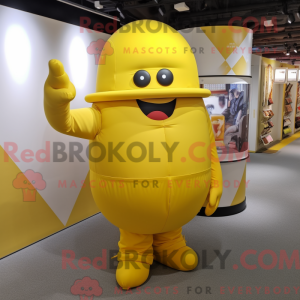 Yellow Human Cannon Ball...