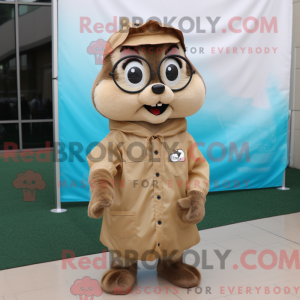 Máscara Tan Chipmunk figura...