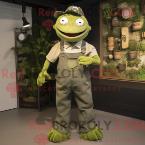 Costume de mascotte d Olive...