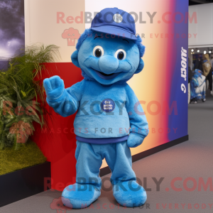 Blue Bracelet mascot...