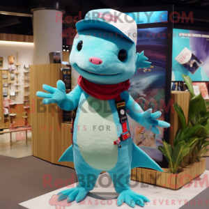 Turquoise Axolotls...