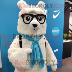 Postava maskota Sky Blue...