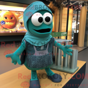 Disfraz de mascota Teal...