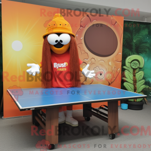Kostým maskota Rust Ping...