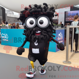 Black Fried Calamari mascot...