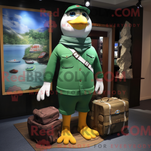 Forest Green Gull mascot...