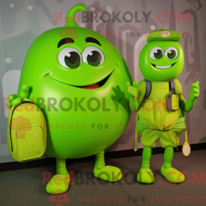 Disfraz de mascota Lime...