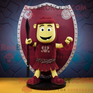 Maroon Celtic Shield...